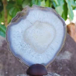 0.56Kg Natural Agate Plate J770 5 Natural Agate Plate J770