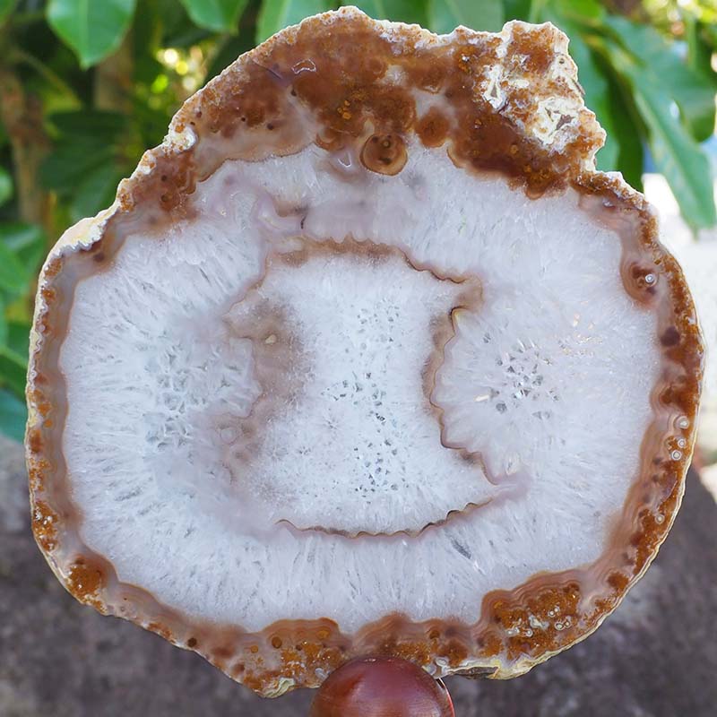 0.86Kg Natural Agate Plate J774 4 Natural Agate Plate J774