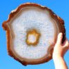 1.17Kg Natural Agate Plate J775 2 Natural Agate Plate J775