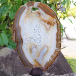 1Kg Natural Agate Plate J780 5 Natural Agate Plate J780