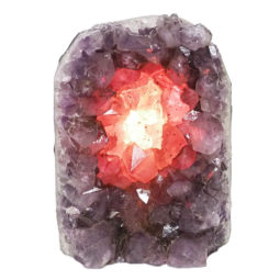 Natural Amethyst Crystal Lamp DN682 | Himalayan Salt Factory