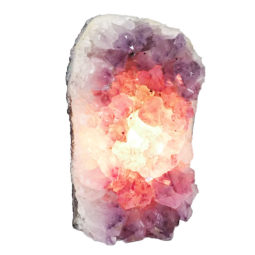 Natural Amethyst Crystal Lamp DN691 | Himalayan Salt Factory