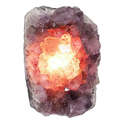 Natural Amethyst Crystal Lamp DN692 | Himalayan Salt Factory
