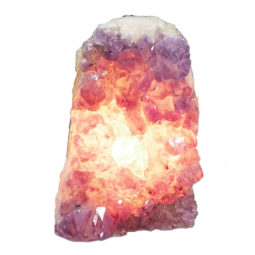Natural Amethyst Crystal Lamp DN694 | Himalayan Salt Factory