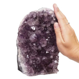 Natural Amethyst Crystal Lamp DN699 | Himalayan Salt Factory
