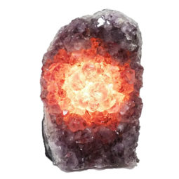 Natural Amethyst Crystal Lamp DN699 | Himalayan Salt Factory
