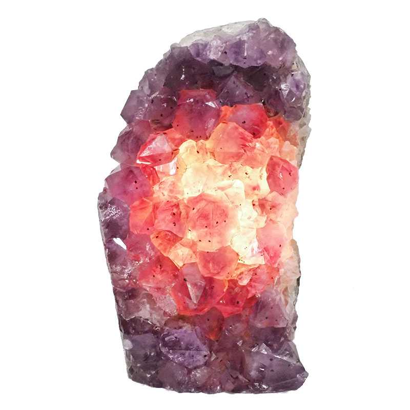 2.80kg Natural Amethyst Crystal Lamp DN700 4 Natural Amethyst Crystal Lamp DN700 | Himalayan Salt Factory