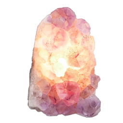 Natural Amethyst Crystal Lamp DN703 | Himalayan Salt Factory