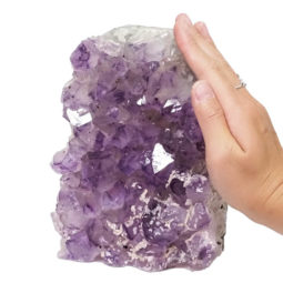 Natural Amethyst Crystal Lamp DN704 | Himalayan Salt Factory
