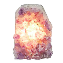 Natural Amethyst Crystal Lamp DN704 | Himalayan Salt Factory