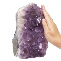 Natural Amethyst Crystal Lamp DN709 | Himalayan Salt Factory