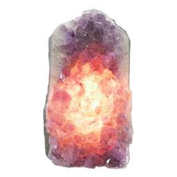 Natural Amethyst Crystal Lamp DN709 | Himalayan Salt Factory