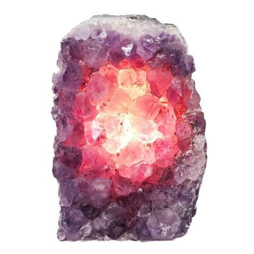 Natural Amethyst Crystal Lamp DN711 | Himalayan Salt Factory