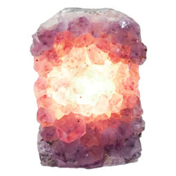 Natural Amethyst Crystal Lamp DN713 | Himalayan Salt Factory