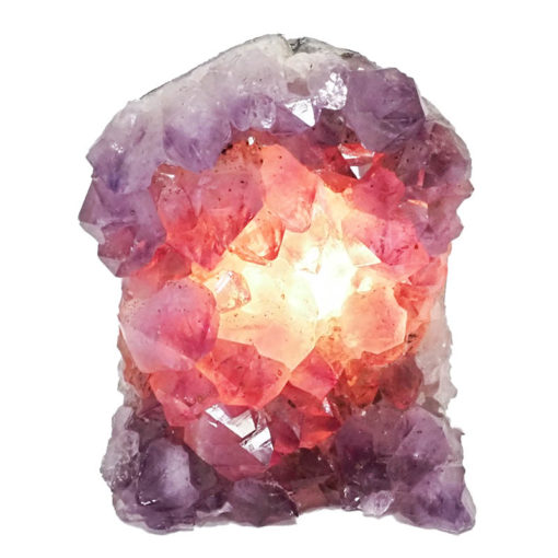 Natural Amethyst Crystal Lamp DN721 | Himalayan Salt Factory