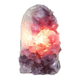 Natural Amethyst Crystal Lamp DN728 | Himalayan Salt Factory
