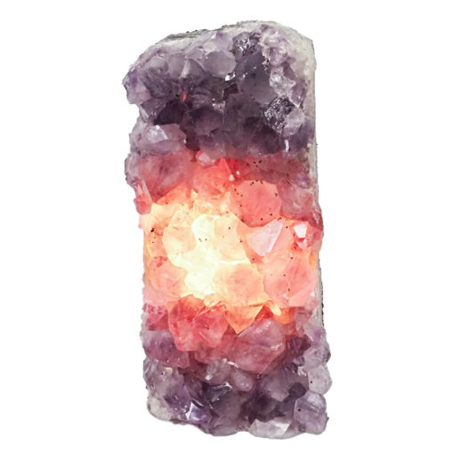 Natural Amethyst Crystal Lamp DN732 | Himalayan Salt Factory