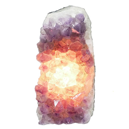 Natural Amethyst Crystal Lamp DN733 | Himalayan Salt Factory