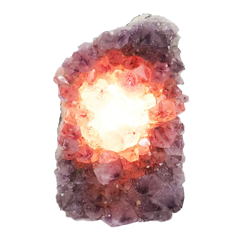 1.96kg Natural Amethyst Crystal Lamp DN742 4 Natural Amethyst Crystal Lamp DN742 | Himalayan Salt Factory
