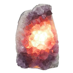 Natural Amethyst Crystal Lamp DN745 | Himalayan Salt Factory