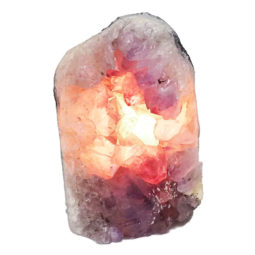Natural Amethyst Crystal Lamp DN760 | Himalayan Salt Factory
