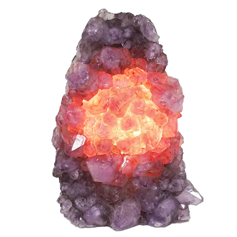 2.65kg Natural Amethyst Crystal Lamp DN761 4 Natural Amethyst Crystal Lamp DN761 | Himalayan Salt Factory