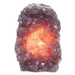 Natural Amethyst Crystal Lamp DN765 | Himalayan Salt Factory