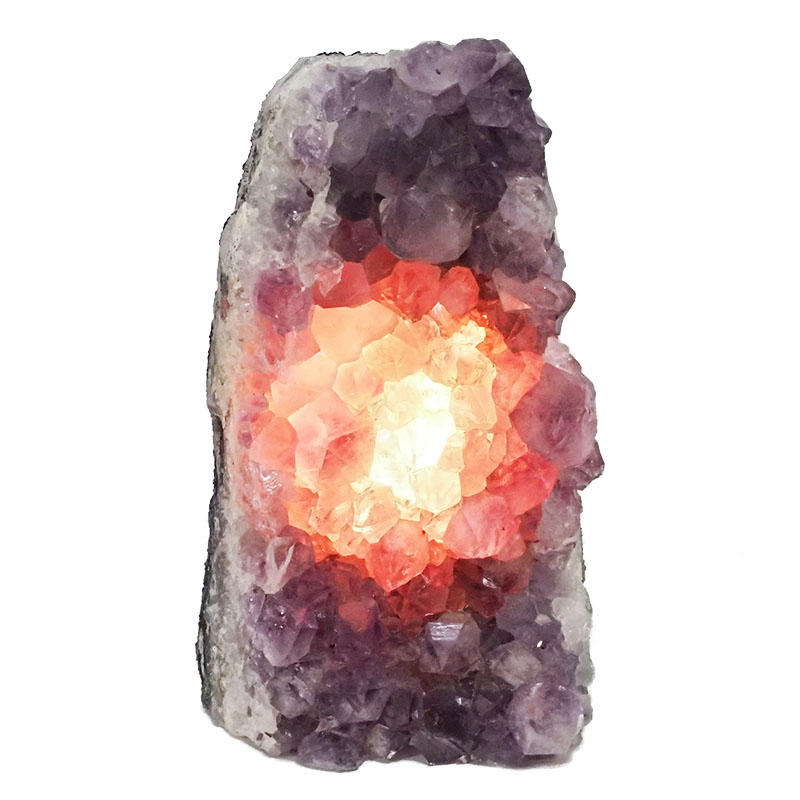 2.41kg Natural Amethyst Crystal Lamp DN768 4 Natural Amethyst Crystal Lamp DN768 | Himalayan Salt Factory