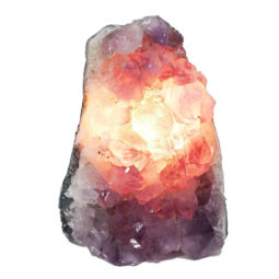 2.13kg Natural Amethyst Crystal Lamp DN773 6 Natural Amethyst Crystal Lamp DN773 | Himalayan Salt Factory