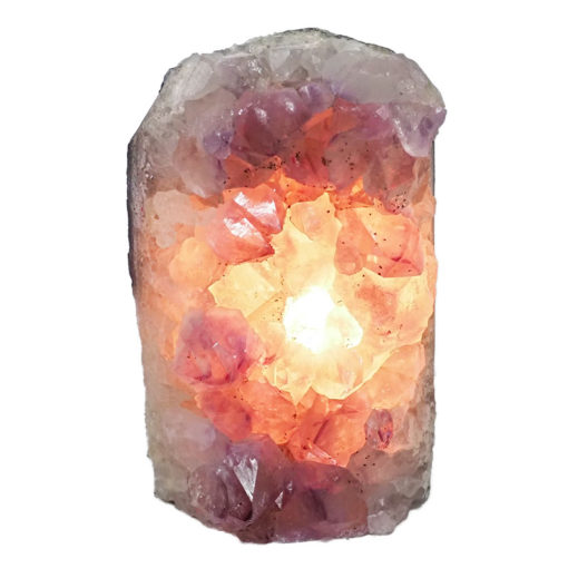 Natural Amethyst Crystal Lamp DN775 | Himalayan Salt Factory