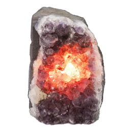 Natural Amethyst Crystal Lamp DN776 | Himalayan Salt Factory