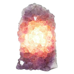 Natural Amethyst Crystal Lamp DN794 | Himalayan Salt Factory