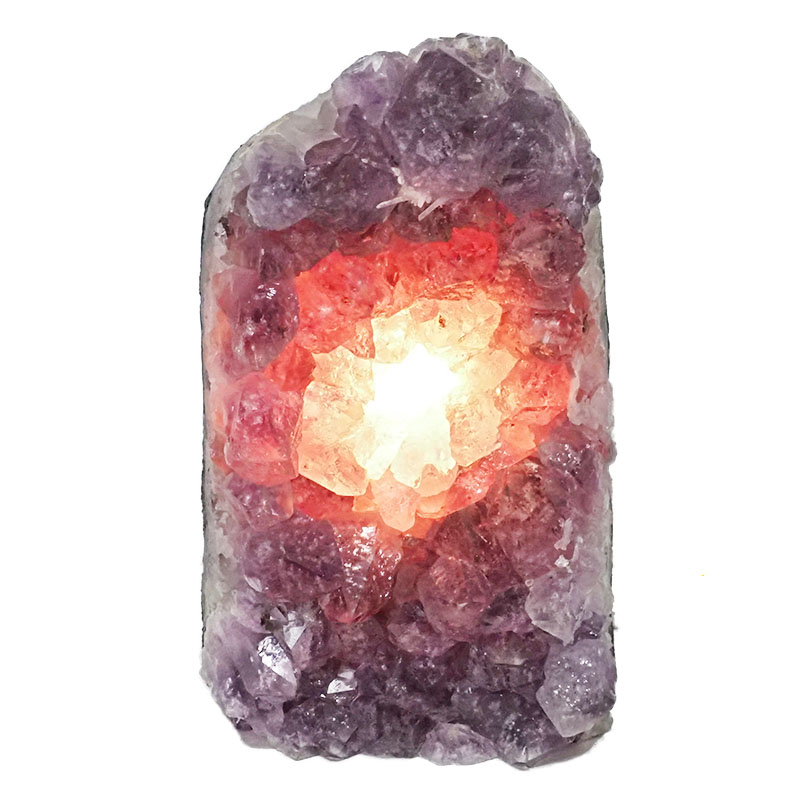 2.94kg Natural Amethyst Crystal Lamp DN798 4 Natural Amethyst Crystal Lamp DN798 | Himalayan Salt Factory