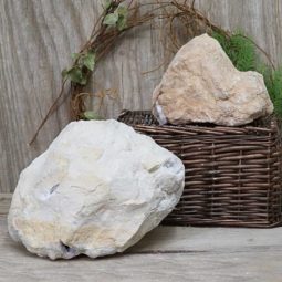 Natural Calcite Geode Pair - 2 Small Geodes Set N1121 5 Natural Calcite Geode Pair – 2 Small Geodes Set N1121 | Himalayan Salt Factory