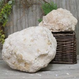 Natural Calcite Geode Pair – 2 Small Geodes Set N1124 | Himalayan Salt Factory