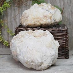 Natural Calcite Geode Pair - 2 Small Geodes Set N1127 7 Natural Calcite Geode Pair – 2 Small Geodes Set N1127 | Himalayan Salt Factory