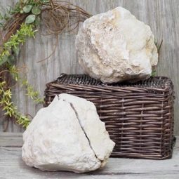 Natural Calcite Geode Pair – 2 Small Geodes Set N1129 | Himalayan Salt Factory
