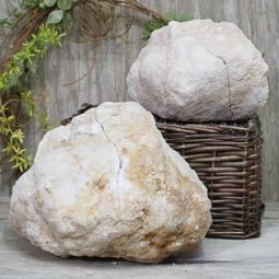 Natural Calcite Geode Pair – 2 Small Geodes Set N1132 | Himalayan Salt Factory