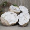 Natural Calcite Geode Pair – 2 Small Geodes Set N1133 | Himalayan Salt Factory