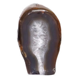 River Agate Crystal Lamp with LED Bulb N1248 | Himalayan Salt Factory