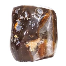 River Agate Crystal Lamp with LED Bulb N1256 | Himalayan Salt Factory