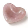 Natural Rose Quartz Heart Bowl S1013 | Himalayan Salt Factory