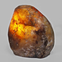 2.29kg Natural River Agate Crystal Lamp with White LED Bulb N1202 6 River Agate Crystal Lamp with LED Bulb N1202 | Himalayan Salt Factory