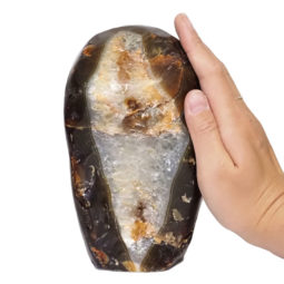 River Agate Crystal Lamp with LED Bulb N1216 | Himalayan Salt Factory
