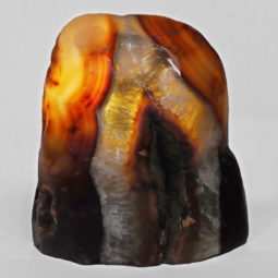 2.67kg Natural River Agate Crystal Lamp with White LED Bulb N1220 6 River Agate Crystal Lamp with LED Bulb N1220 | Himalayan Salt Factory