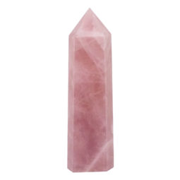 Rose Quartz Terminated Point DS1426 | Himalayan Salt Factory