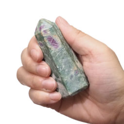 Ruby in Fuchsite Terminated Point (7-8cm) | Himalayan Salt Factory
