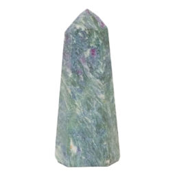 Ruby in Fuchsite Terminated Point (8-10cm) | Himalayan Salt Factory