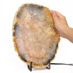 Sliced Brazilian Crystal Agate Lamp S430 7 Sliced Brazilian Crystal Agate Lamp S340