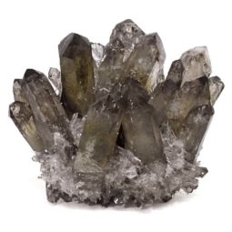 Smoky Quartz Crystal Cluster DS1437 | Himalayan Salt Factory